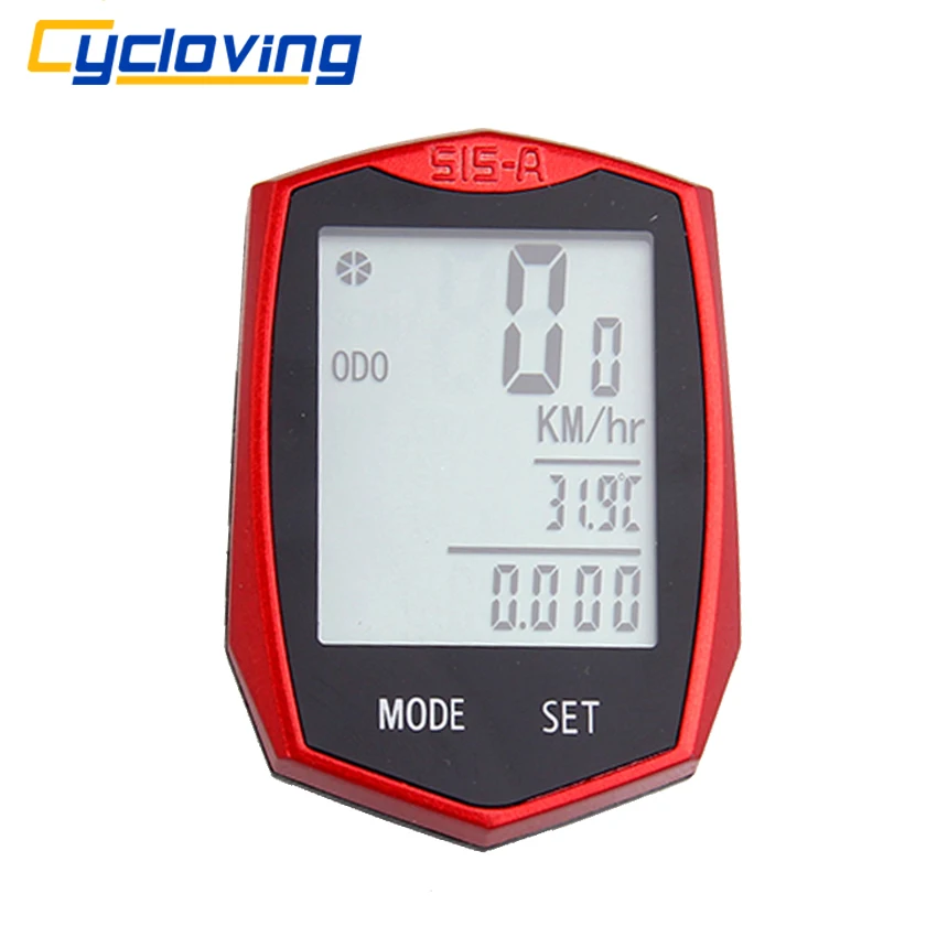 Cycloving беспроводной Велосипедный компьютер велосипедный Спидометр Одометр Cadence