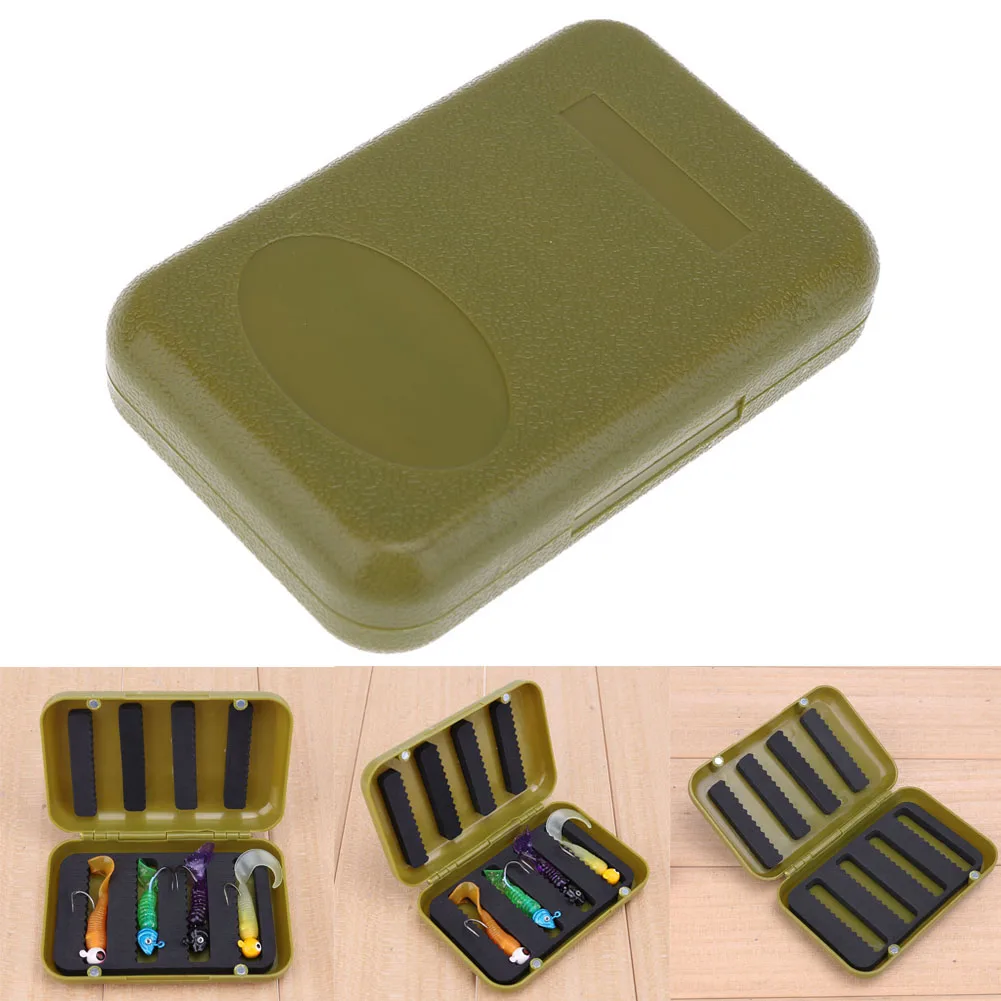 Portable Fishing Lure Box 4 Compartments Waterproof Kayak Canoe Boat
