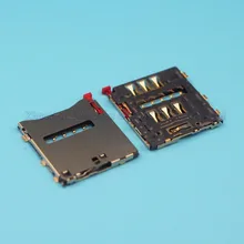 10 шт./лот Sim карт памяти держатель для Sony Z1 L39h C6902 C6903 слот sim-карты