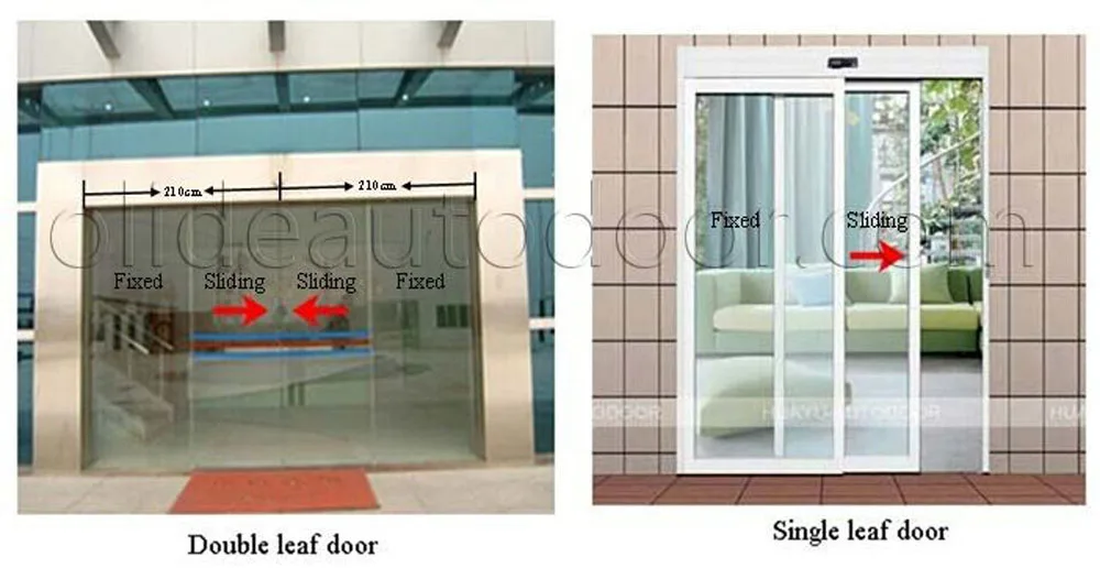 Automatic Sliding Glass Door Operator Auto Sensor Door Opener
