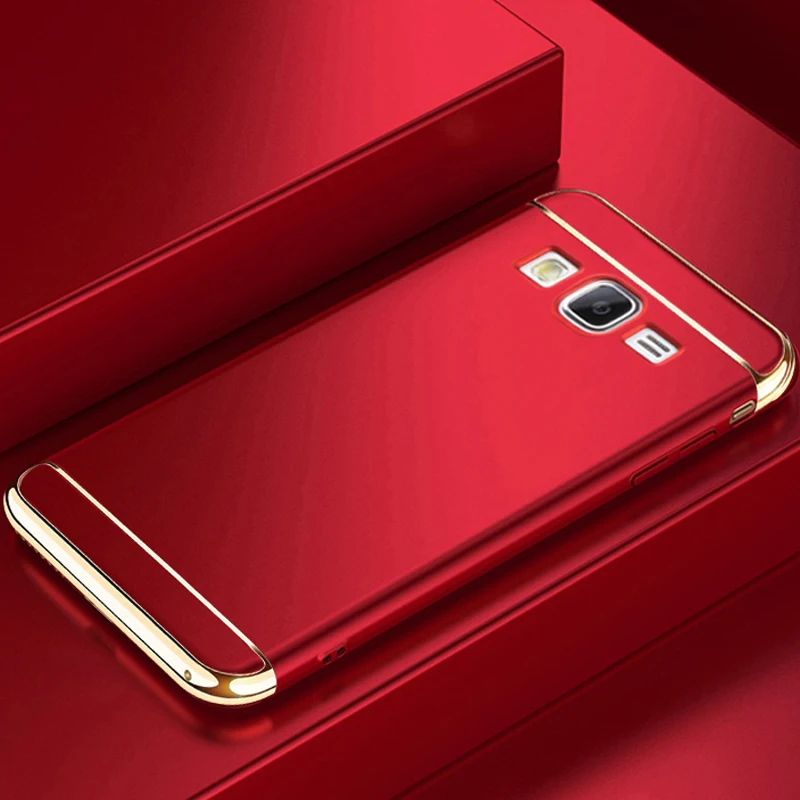 Роскошный тонкий ударопрочный жесткий пластиковый чехол YUETUO для samsung galaxy grand prime