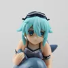 New 8.5cm Asada Shino Chara-ani Sword Art Online Dolphin Swimsuit Water Bikini Action Figure Model Toys T30 ► Photo 2/5