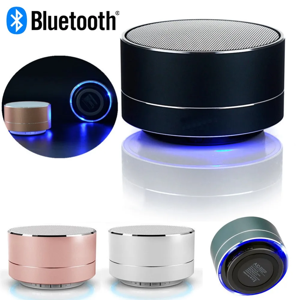 Led Wireless Super Bass Mini Bluetooth Portable Speakers For Iphone Ipad Phones Samungin
