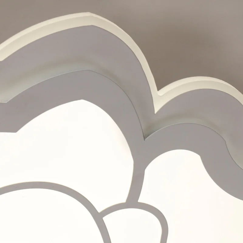 Светодиодные круглые акриловые мерцающий потолочный светильник в форме цветка гостиная столовая спальня потолочные светильники AC90-260V