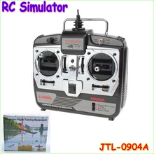 1pcs 6CH RC Simulator JTL 0904A real flight helicopter simulator with CD disk in retail box