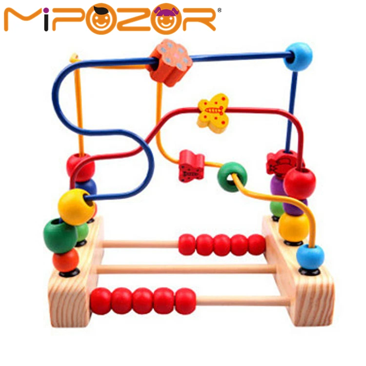 bead roller coaster toy