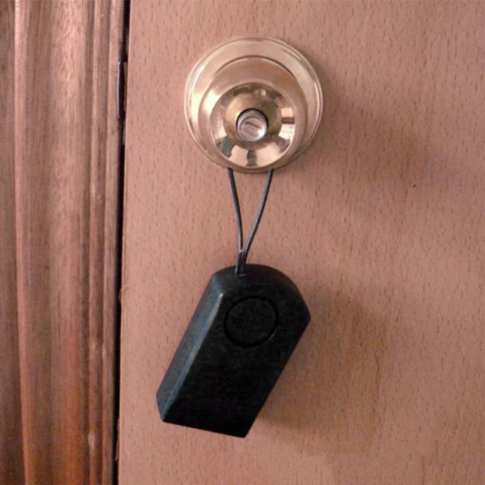 

Portable Door Sensor Alarm Door Handle Alarm Door Handle Touch Alarm 120 dB Anti-theft Scaring Door Security Hotel Safety siren