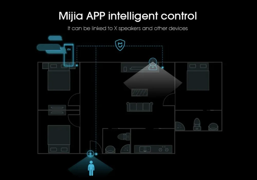 Stock Xiaomi Luke Smart Door Video doorbell Cat Eye Youth Edition CatY Gray Mijia App Control Rechargable IPS Display Wide Angle (9)