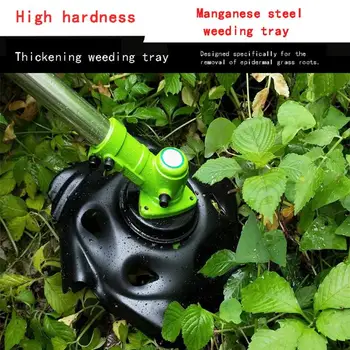 

1PCS Lawn Mower Weed Trimmer Claw Tray Head Power Weeding Tray Rounded Edge Wheels Lawnmower For Garden Grass Lawn Mower Parts