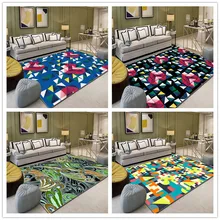 Домашний большой размер 200*300 см 3D Печатный ковер коврик для прихожей скандинавские геометрические ковры для гостиной спальни дома Коврики