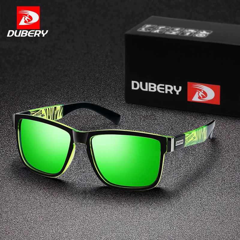 Buy DUBERY Square Polarized Sunglasses Men Sports Style Sun Glasses HD Driving
