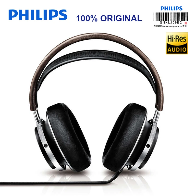 Philips X1s профессиональные наушники с проводным управлением наушники HIFI наушники для игры музыка гарнитура официальная проверка