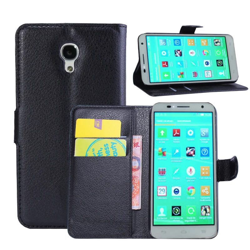 Alcatel Idol 2 S чехол Мода телефон принципиально для 6050A 6050Y 6050F Чехол coques Флип PU кожаный