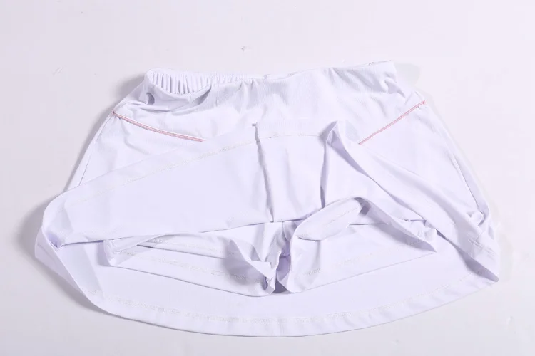 Летние спортивные шорты Подлинная женская юбка размера плюс юбка для бадминтона теннисные юбки для девочек с безопасными штанами