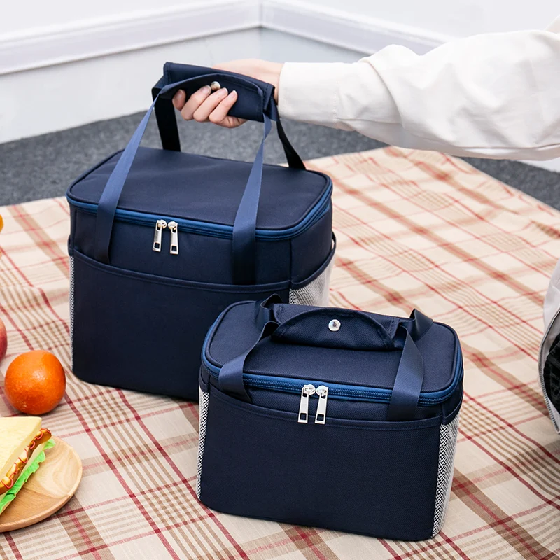 7L 15L портативная большая Термосумка для обедов, коробка для пикника, еда напитки, изолированная крутая сумка, сумка для льда, сумка для мужчин и женщин