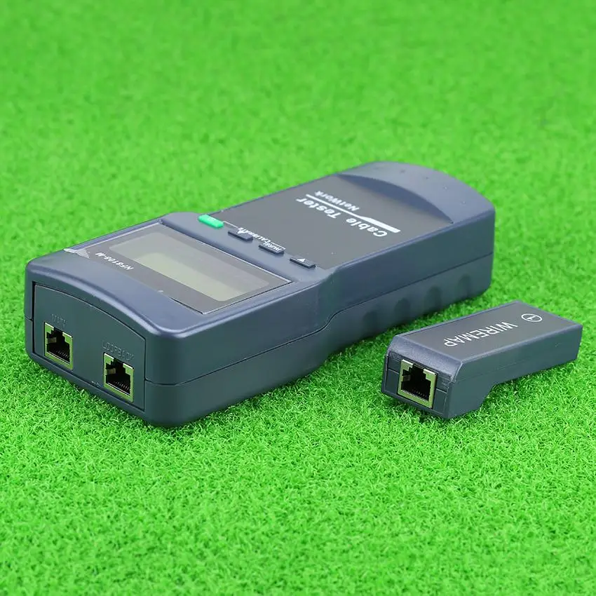 Kelushi Multifunction Rede Lan Telefone Cabo Tester Medidor Cat5 Rj45 Mapper pc Distante Teste Jack Nf8108-m Ferramentas de rede - Imagem 3