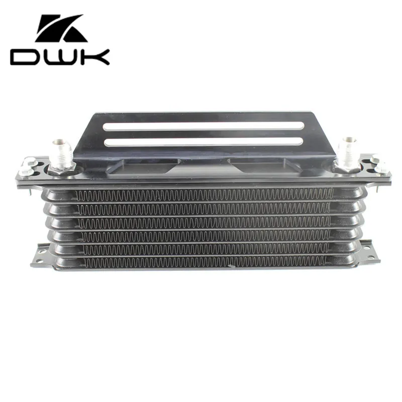 DWK-Universal 7 Row AN10 7Rows Engine Oil Cooler +Universal Bracket OA-T07BK-S | Автомобили и мотоциклы