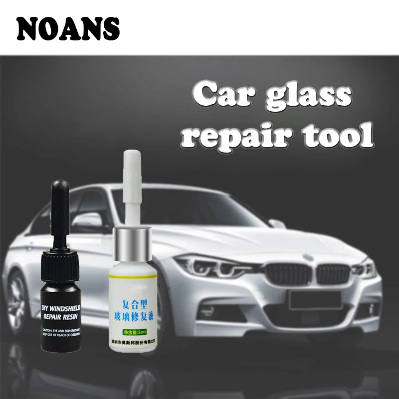 

NOANS Car Glass Repair Kits Styling Windshield Window Scratch Tool For Skoda Fabia Superb Ford mondeo mk4 mk3 Mitsubishi asx