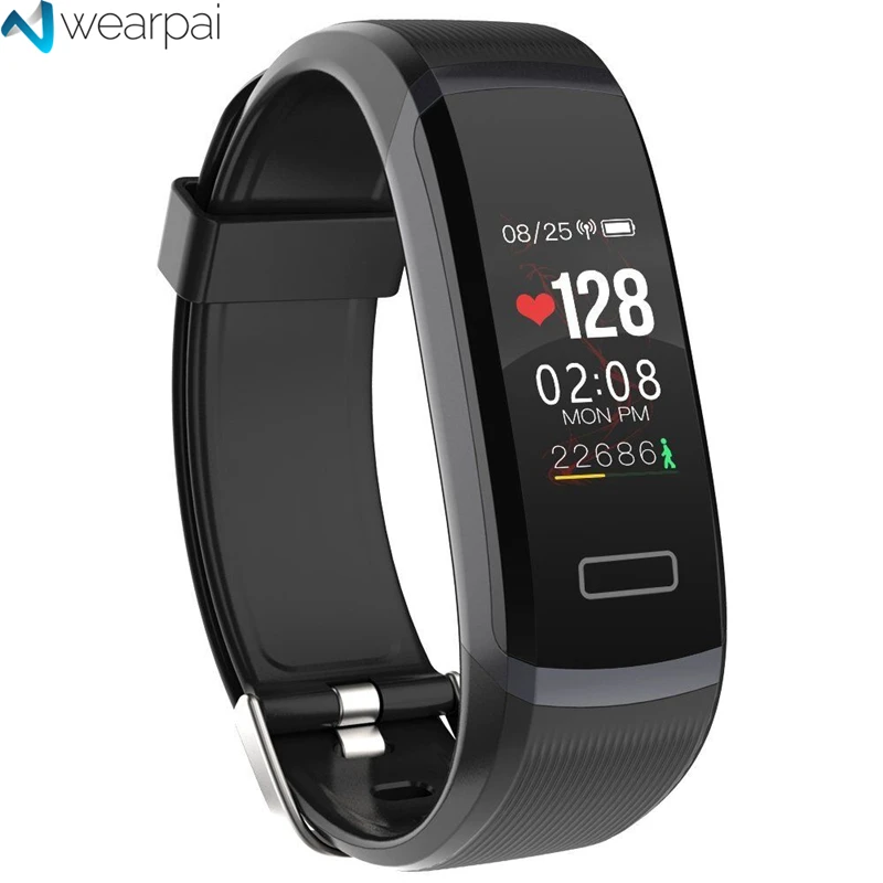 GT101 Fitness Tracker Watch TFT Color Screen Smart Wristband Smart Bracelet Fitness Tracker OLED Screen Heart Rate Monitor Clock