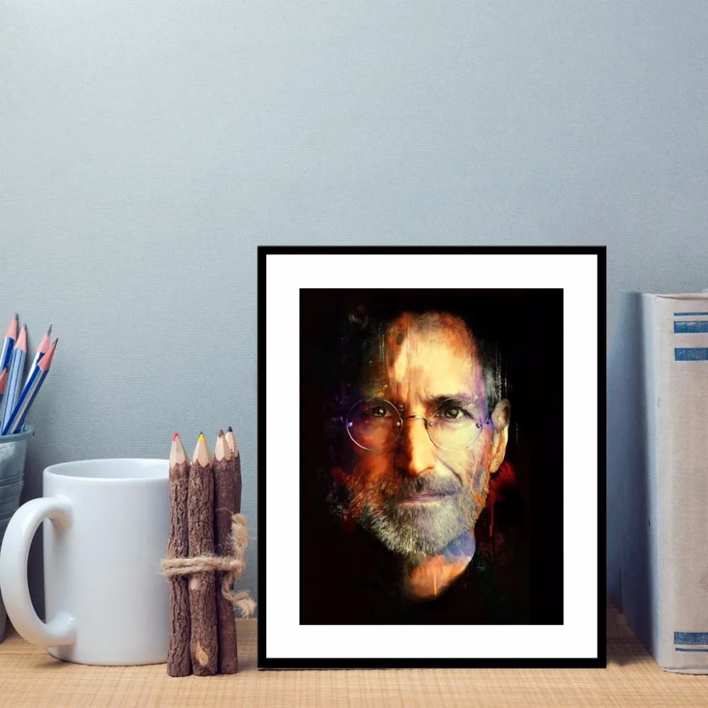 Steve Jobs 5D DIY Diamond Painting Full Rhinestone Mosaic Diamond