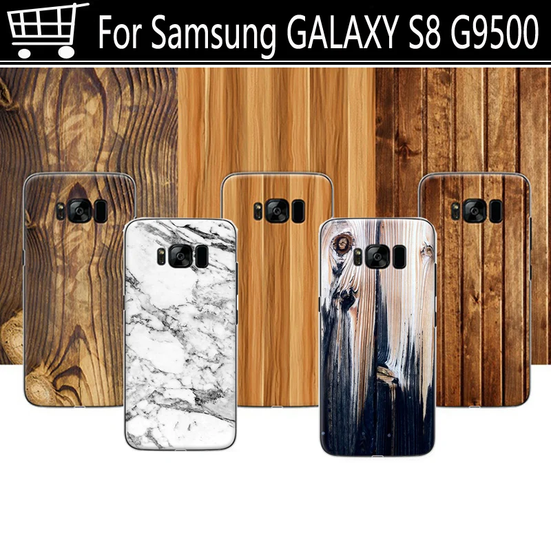 Чехол для Samsung Galaxy S8 S 8 G9500 деревянные Жесткие защитные чехлы чехол задняя