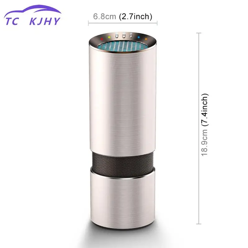 

2018 Car Air Purifier Dc 12v Auto Car Freshener Air Ionic Purifier Oxygen Bar Ozone Ionizer Cleaner Sterilizer Air Purifier