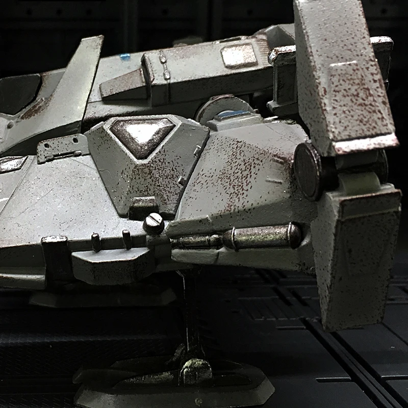 JOYTOY кислотный дождь 1:27 3D мордочка Военная двойная вилка модель алебарды блок