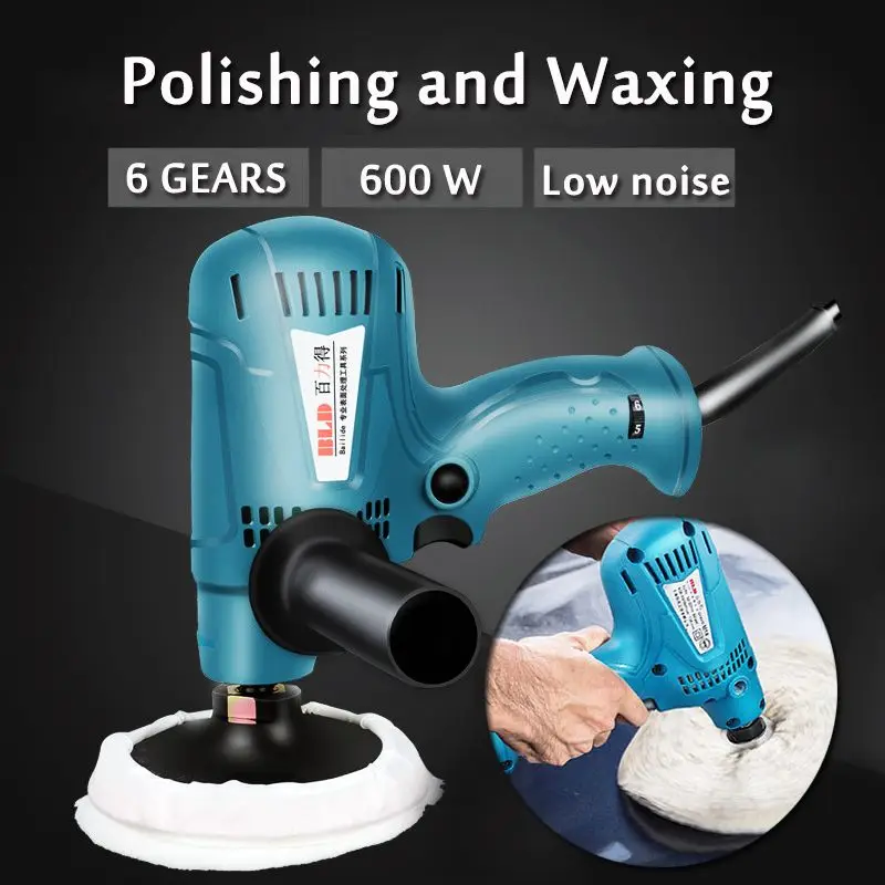 

New 220V Car Electric Polishing waxing machine Adjustable-Speed Furniture Porcelain Polisher Cleaner six Speed control Function