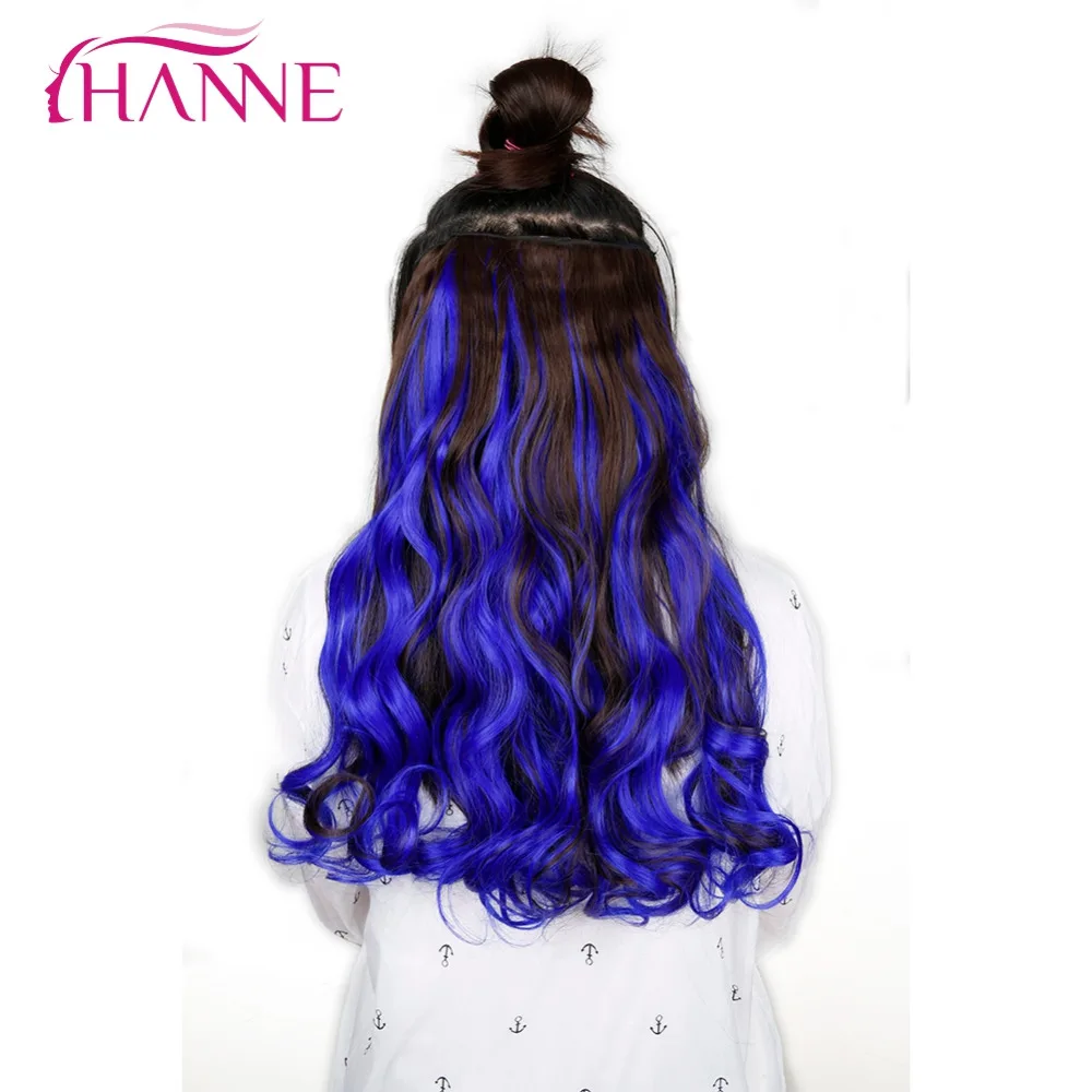 clip in synthetic hair1