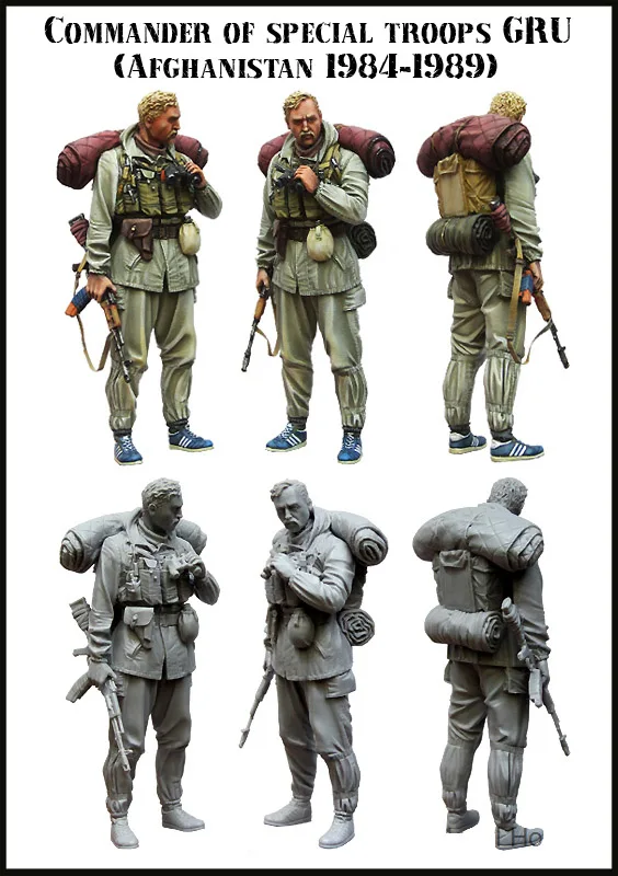 

COMMANDER OF SPECIAL TROOPS GRU (AFGHANISTAN 1984-1989) 1/35 Resin Model Kit