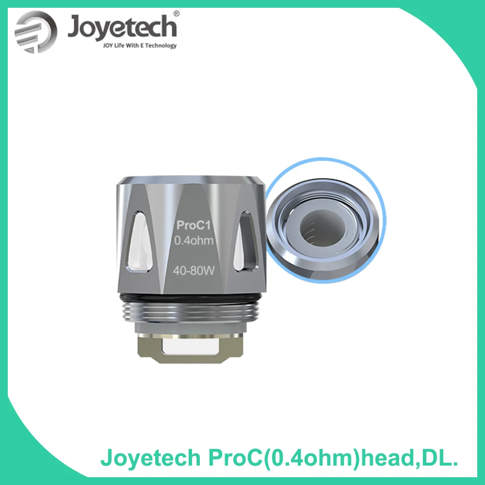 Original Joyetech ProCore Series Heads-ProC1(0.4ohm)DL Head for ProCore Aries atomizer eVic Primo Mini Electronic cigarette coil