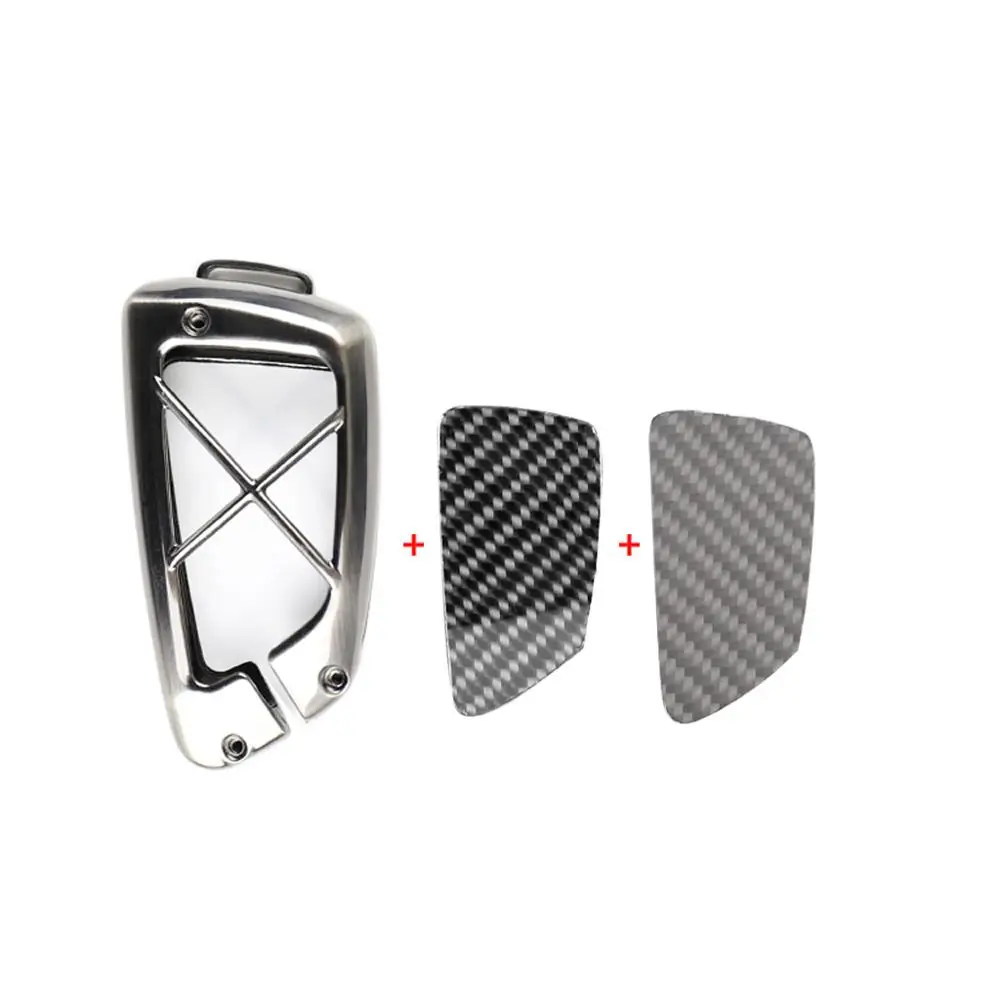 

Suitable for BMW 123456 series G30 key shell buckle X1X2X3X4X5X6M carbon fiber zinc alloy auto parts F30 F34 F10 F07 F20 G30 F15