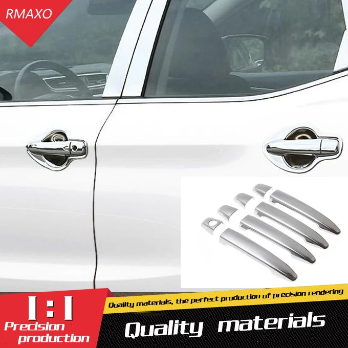 Для Nissan Qashqai 2014 2015 2016 2017 поколение автомобильный Стайлинг ABS хромированная крышка