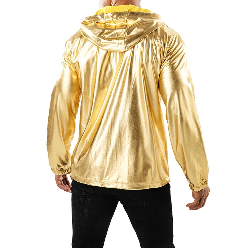 2018 New Autumn Jackets Men Luxury Shiny Jacket Fashion Nightclub Clothing Glittering Silver Golden Jacket Coat Rockabilly Men 2018 New Autumn Jackets Men Luxury Shiny Jacket Fashion Nightclub Clothing Glittering Silver Golden Jacket Coat Rockabilly Men