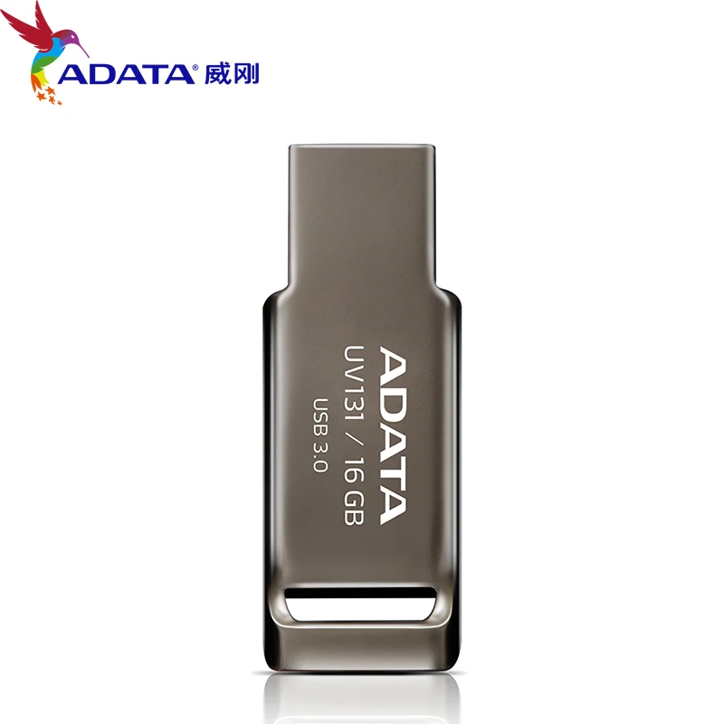 Абсолютно новая Оригинальная карта памяти ADATA объемом 64 ГБ, металлическая флеш-накопитель USB 3,0, 32 ГБ, USB3.0, 16 ГБ, флешка, USB флешка