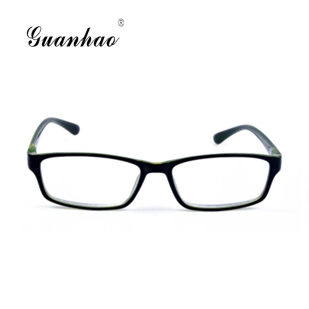 Guanhao сверхлегкие небьющиеся унисекс пластиковые очки для чтения мужские и женские TR90 оправа gafas Oculos очки для дальнозоркости очки