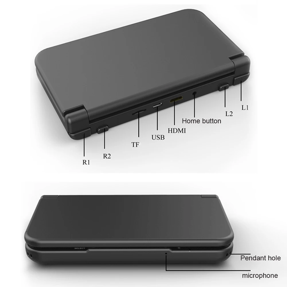 

5 Inch Handheld Game Console 4GB/32GB Android 7.0 Hexa-Core 6000mAh Foldable Portable Game Machine GDeals