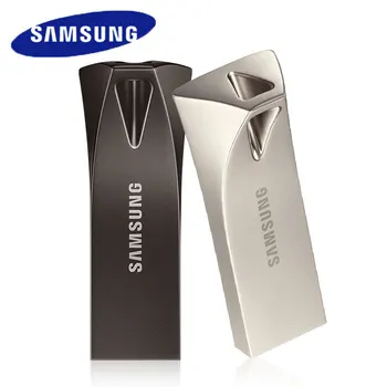 

SAMSUNG BAR Plus USB 3.1 Flash Drive 64GB U Disk 32GB 128GB Memory Stick 256GB Pendrive Flash Memory 300MB/s For PC/Notebook