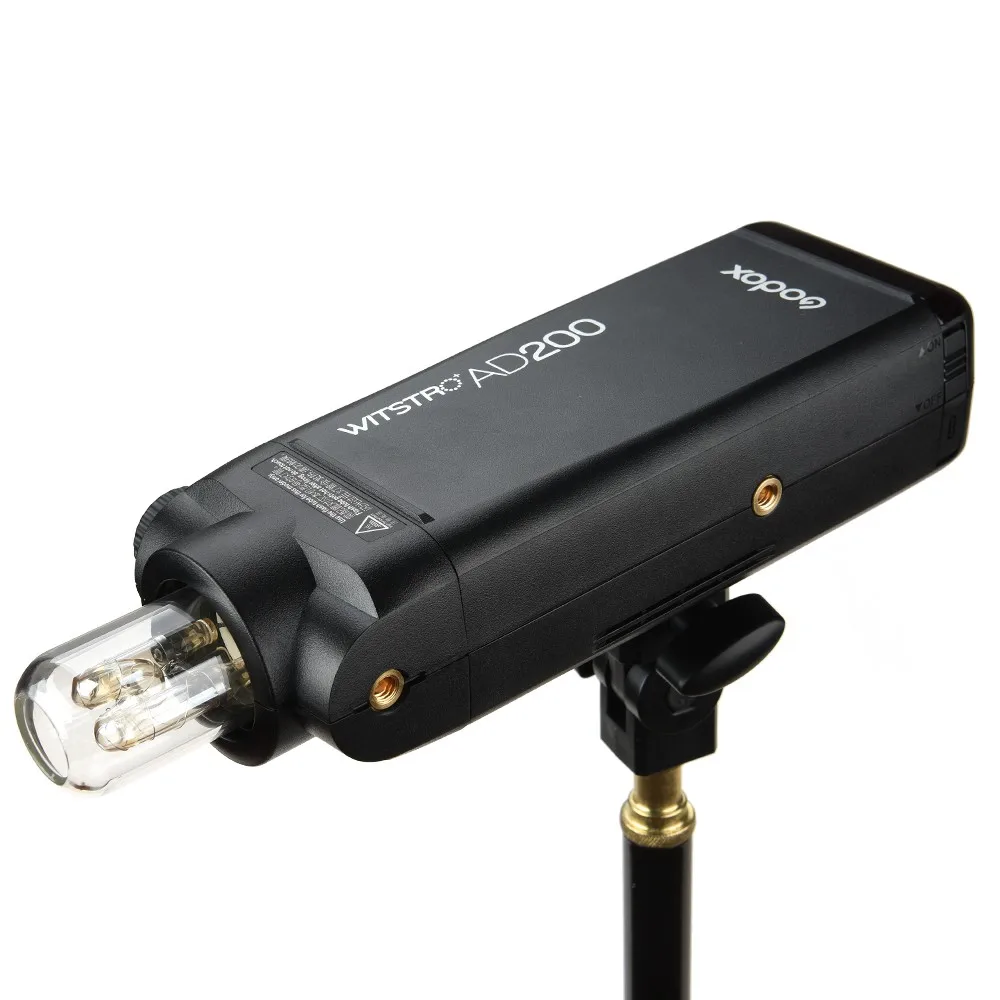 Вспышка Стробоскоп Godox AD200 200Ws 2 4G TTL 1/8000 HSS Беспроводная монолампа с литиевой