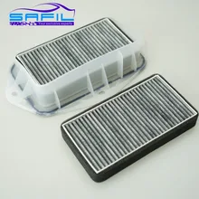 3 Holes Cabin carbon Filter for Vw Sagitar CC Passat Magotan Golf Touran Audi Skoda Octavia External Air Filter #LT100