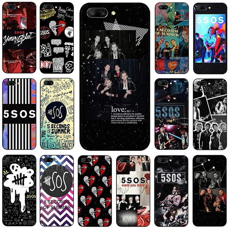 

5 Seconds of Summer 5SOS Soft Silicone phone case for Huawei Honor 6A 7A Pro 7C 7X 8 9 10 Lite 8X 8C view 20 9X Pro