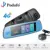 Podofo 4g 7.84 “Touch Screen ADAS Remote Monitor Dello Specchio di Retrovisione Dell’automobile DVR della Macchina Fotografica del Android Dual Lens Wifi dashcam GPS di Navigazione
