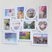 Горячая, новинка,, студийная комбинация, фоторамка, креативная фоторамка, Настенная простая пластиковая свадебная одежда, художественная фотография