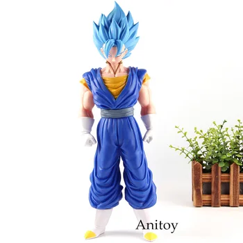 

DragonBall Z Toys Action Figures Son Gokou Super Size Goku Super Saiyan God Blue Hair PVC Dragon Ball Collection Model Toy
