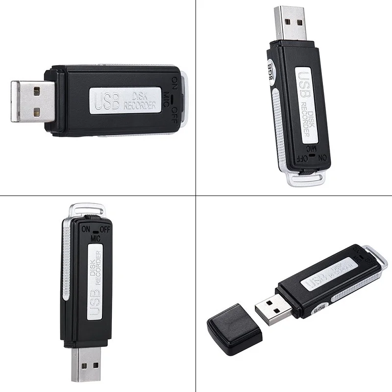 2 в 1 Мини USB диск Профессиональный диктофон цифровой Аудио Диктофон перезаряжаемый микро маленькая записывающая ручка диктофон