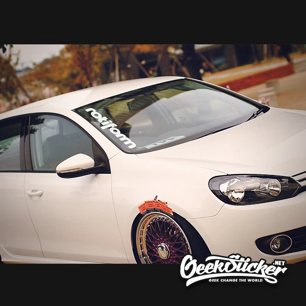 57*17 9 см Rotiform покрытие ветрового стекла Hellaflush Светоотражающие виниловые спереди