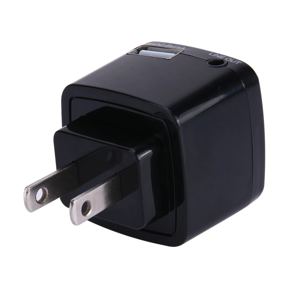 US Plug Universal Wireless Car Bluetooth Receiver Adapter 3.5MM AUX