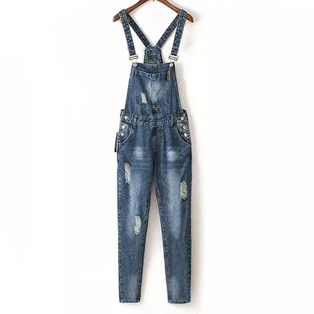 ankle length dungarees