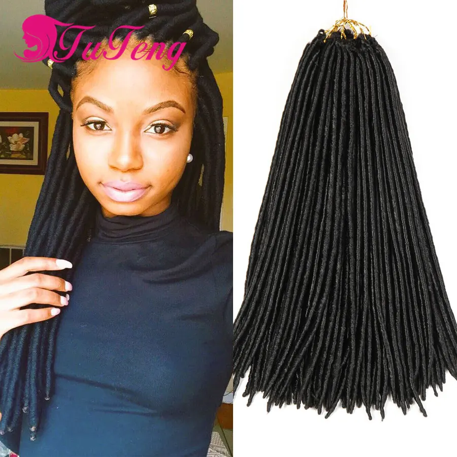 Faux Locs Crochet Hair Dreadlock Extensions 18 Inch Best Quality Faux Locs Crochet Hair Dreadlock Extensions 18 Inch Best Quality Twist 24strand Xpression Braiding On Aliexpress Alibaba