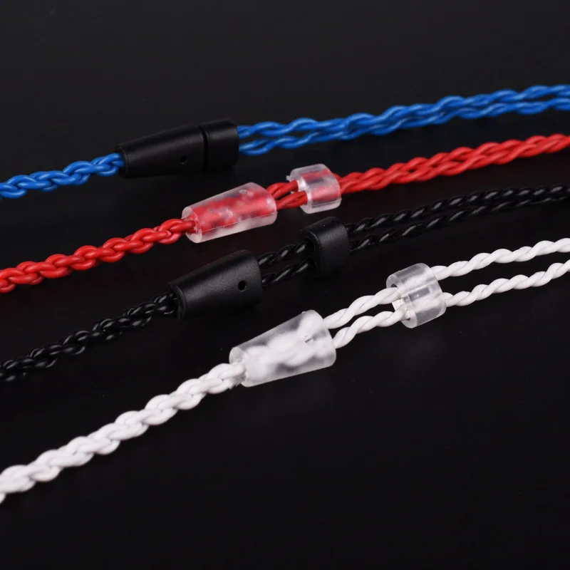 FDBRO 3,5 мм самодельный Сменный кабель для наушников бескислородная медь посеребренный провод для наушников с микрофоном MMCX/2PIN/IE80/IM/A2DC
